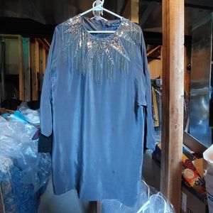Dress w/ beads and sequins